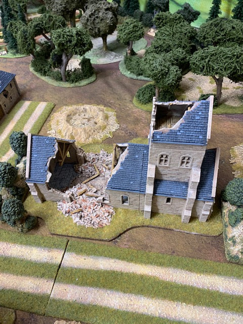 Overlord 1944 Church Ruin