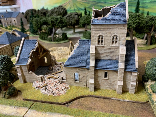 Overlord 1944 Church Ruin