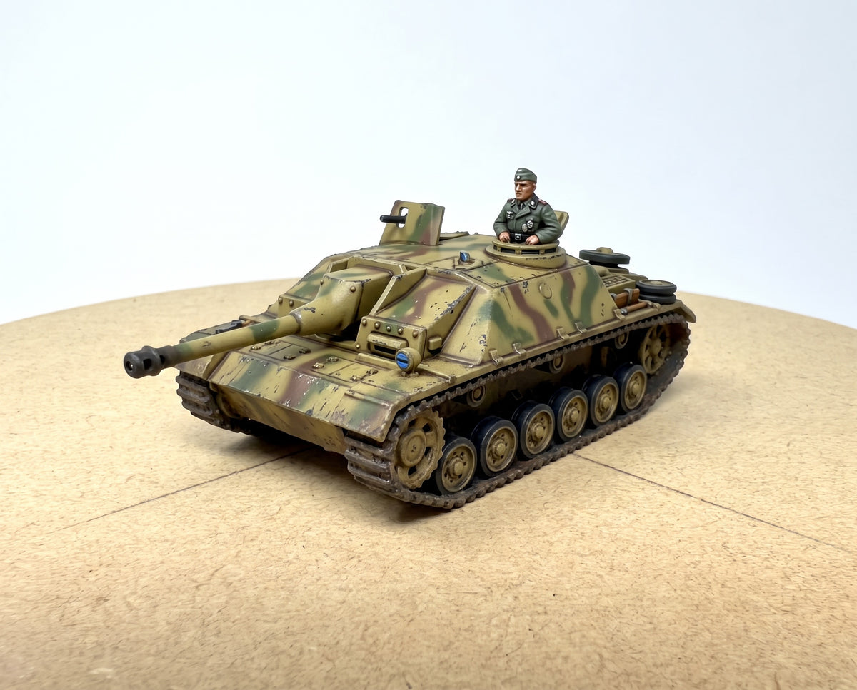 Jagdpanzer IV German Tank Destroyer with Commander