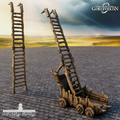 Ladder Cart and Ladder
