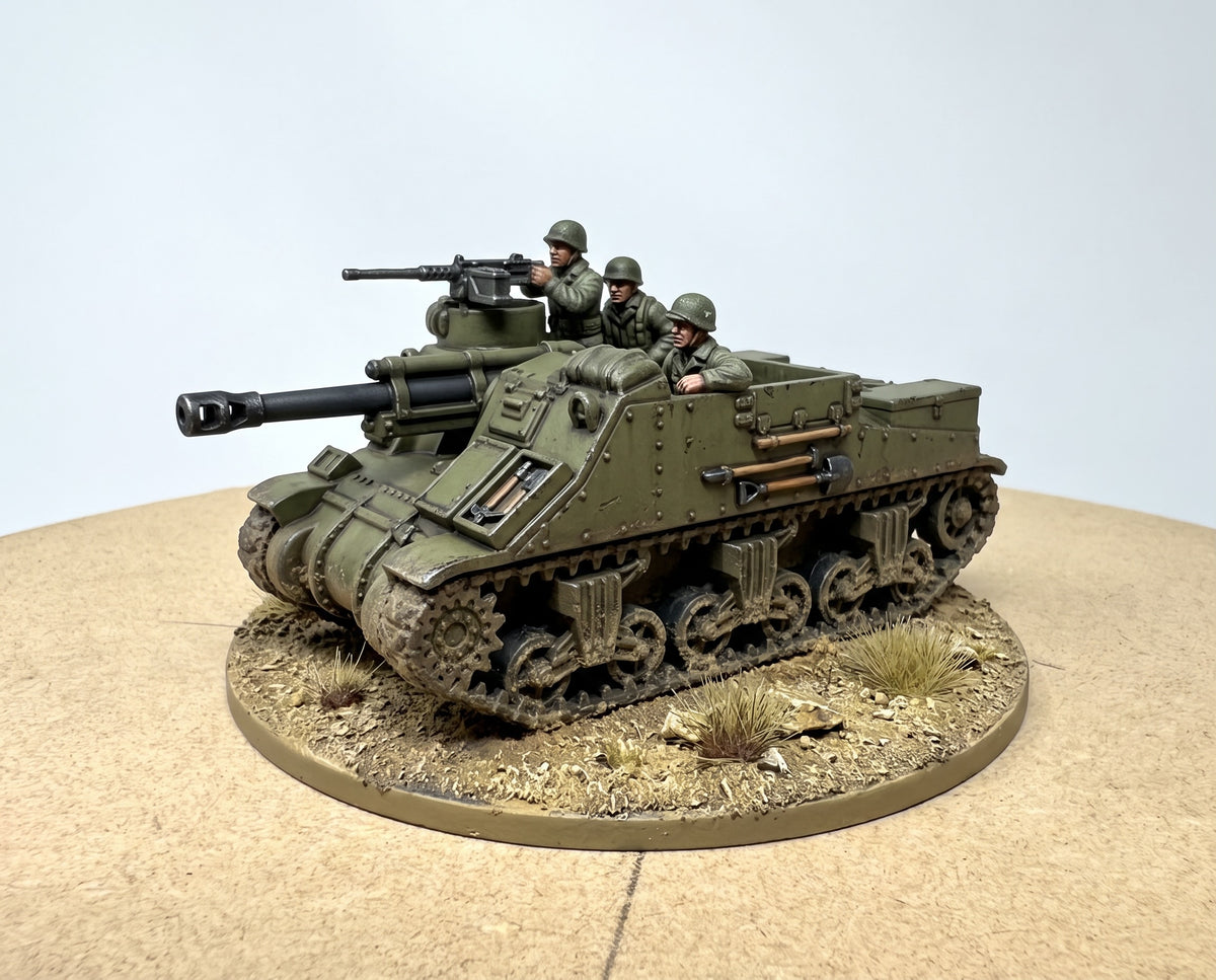 M7 Priest. American Self-propelled Artillery