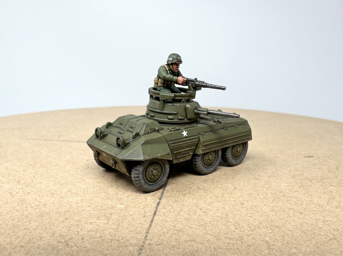 M8 Greyhound. American Armoured Car