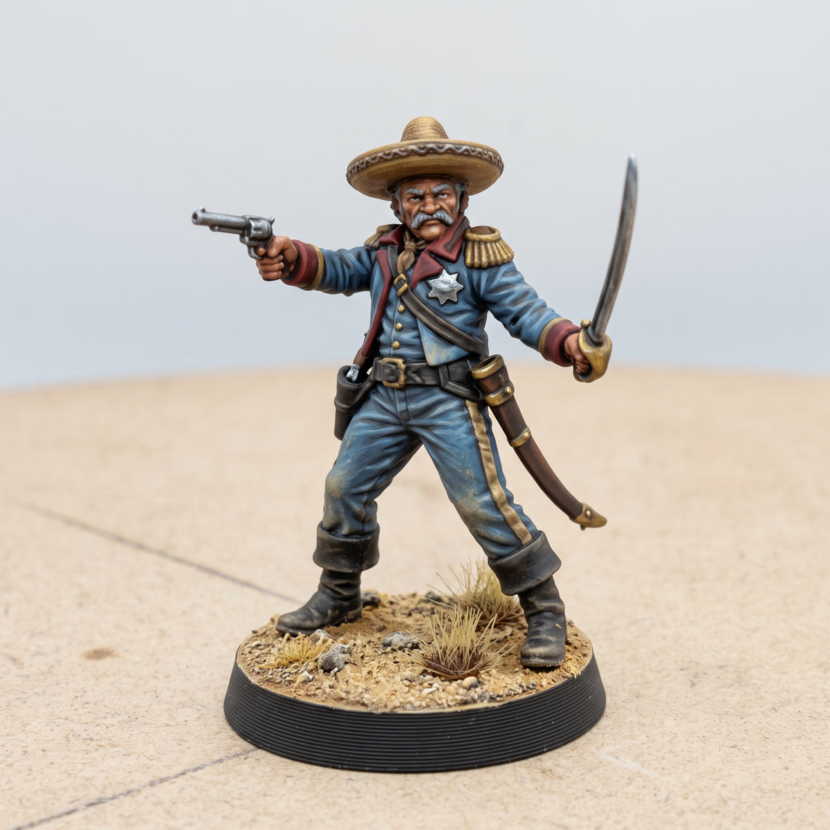 Mexican Soldiers. 6 Figures with Bases