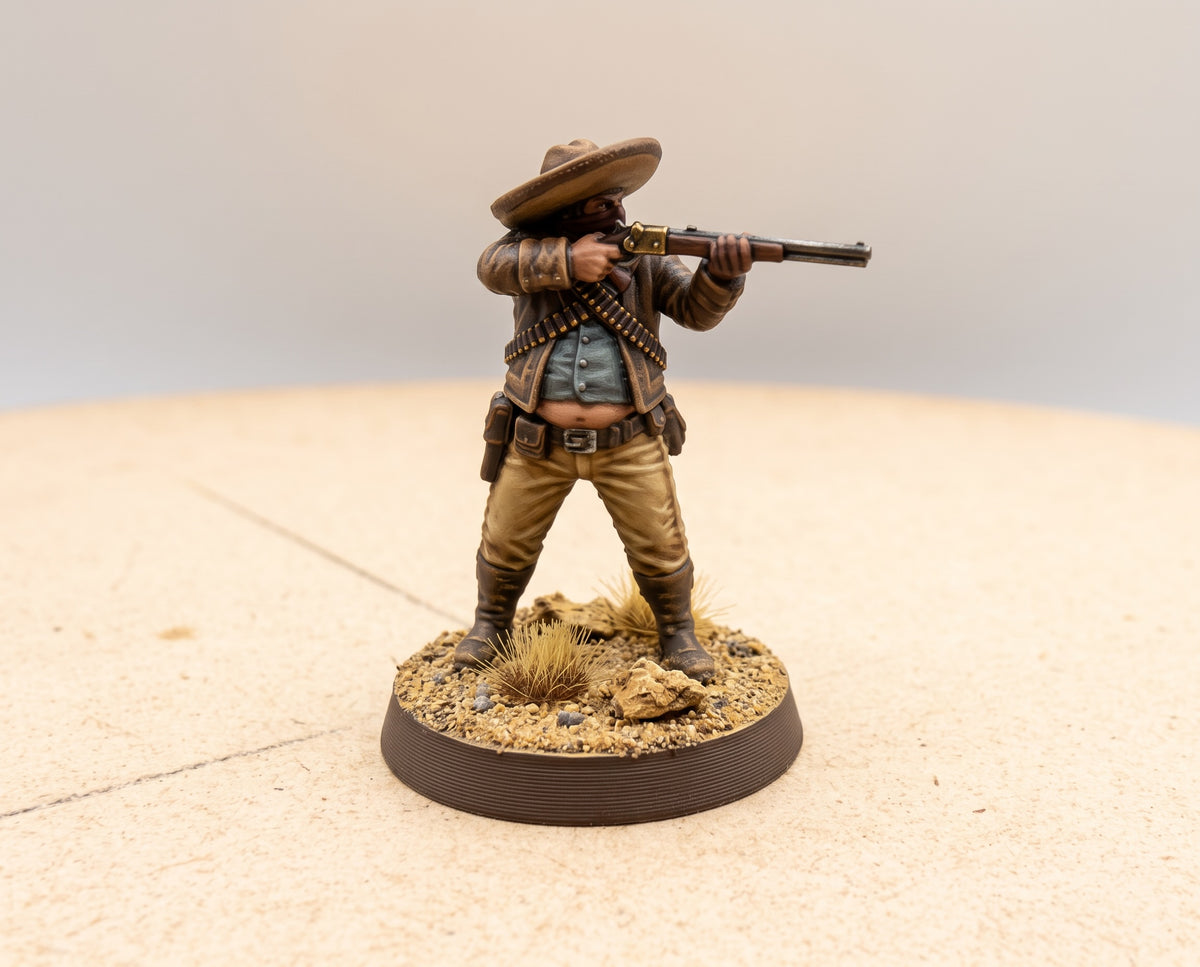 Mexican Soldiers. 6 Figures with Bases