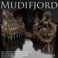 Mudifjord Building 2 Ruins. A fishing village on a lake.