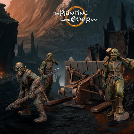 Orc Siege Crossbow with 3 crew
