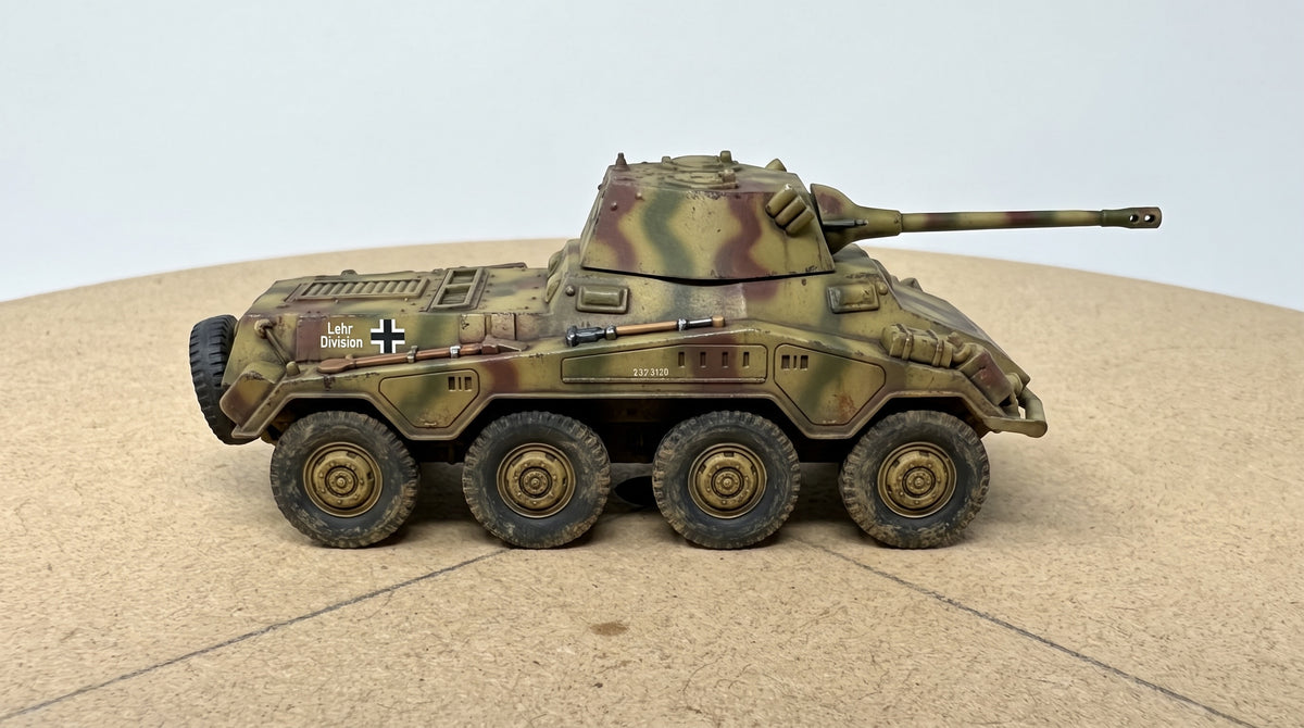 Puma Sd. Kfz 234 with 75mm gun. German Heavy Armoured Car