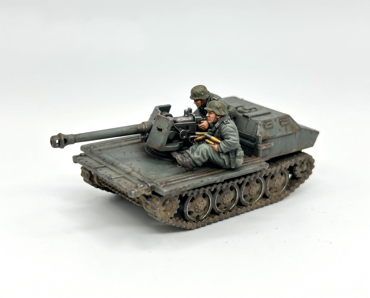RSO Pak40. German Self-Propelled Anti-Tank Gun