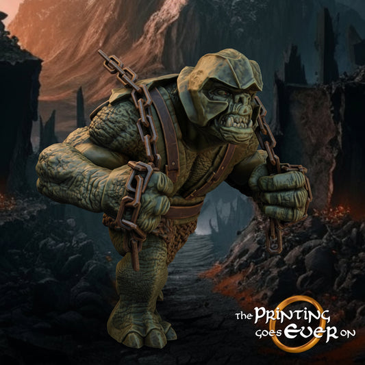 Siege Transport Troll pulling