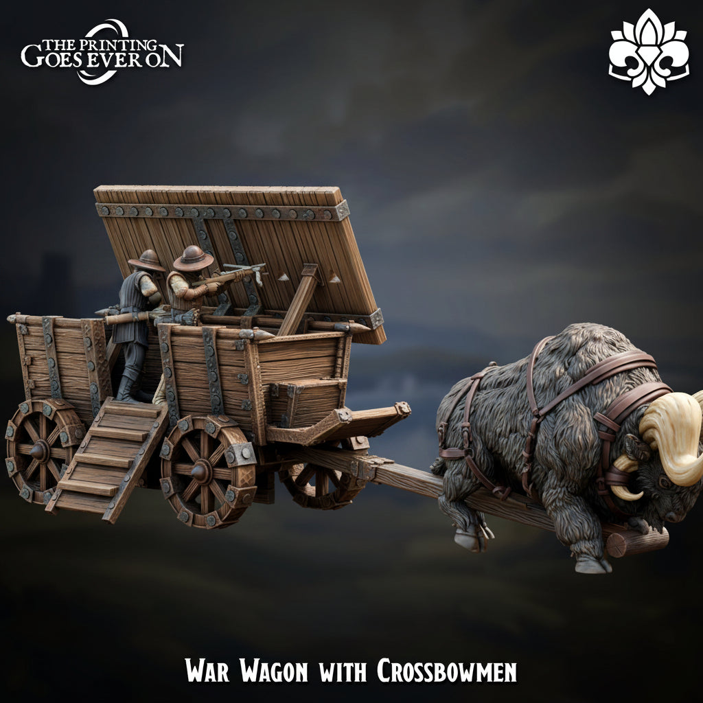 Domani War Wagon with Crossbowmen