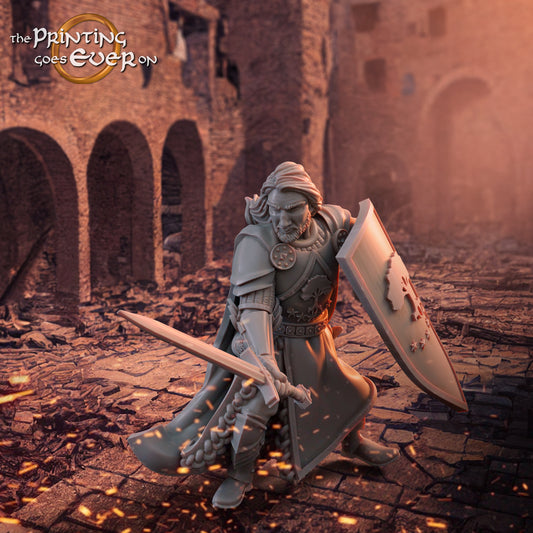 Barazan with sword