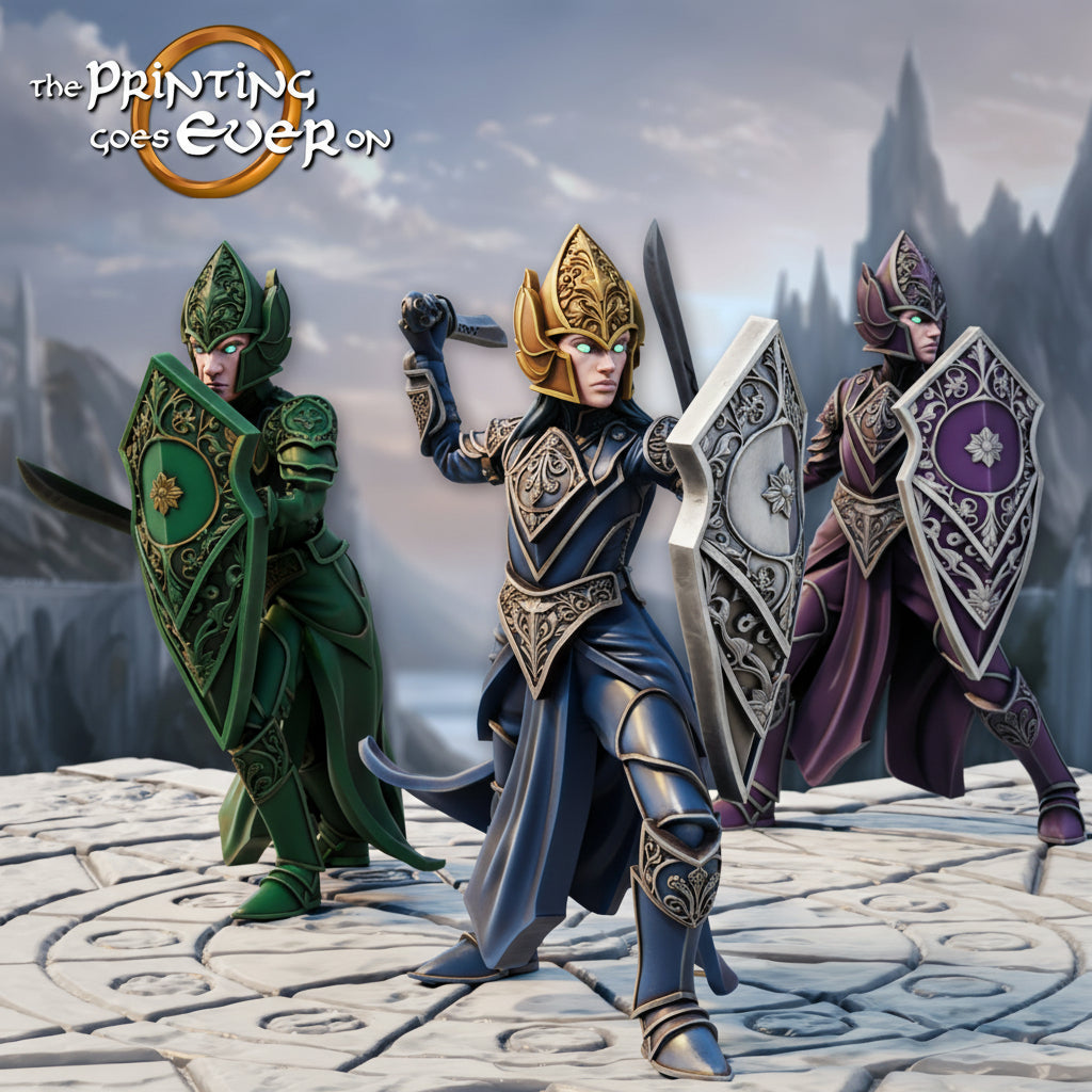 Elven Swordsmen x3