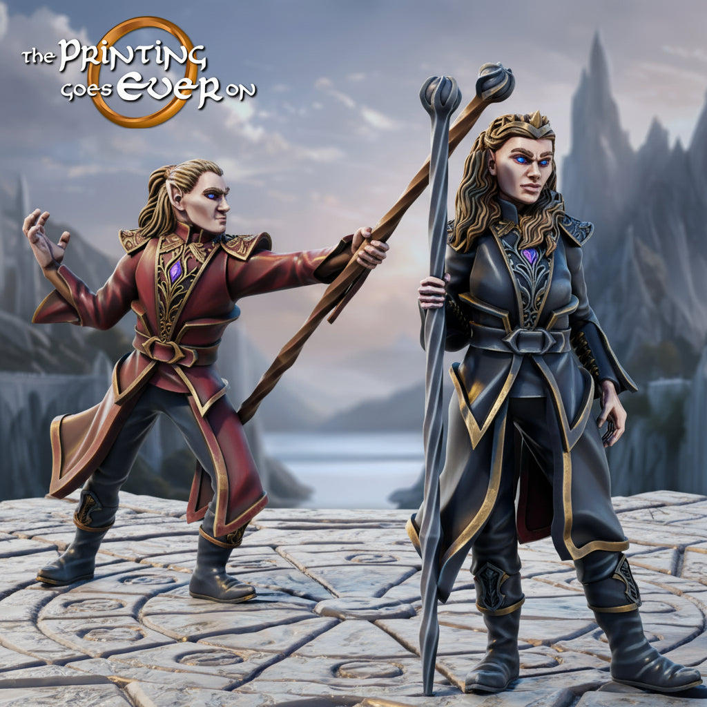 Elven Stormcaller Mages x2