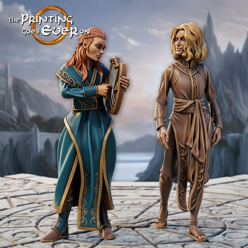 Elven Townsfolk x2