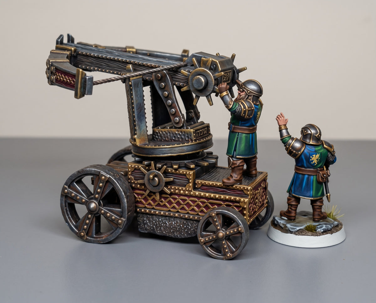 Dwarven Ballista with crew