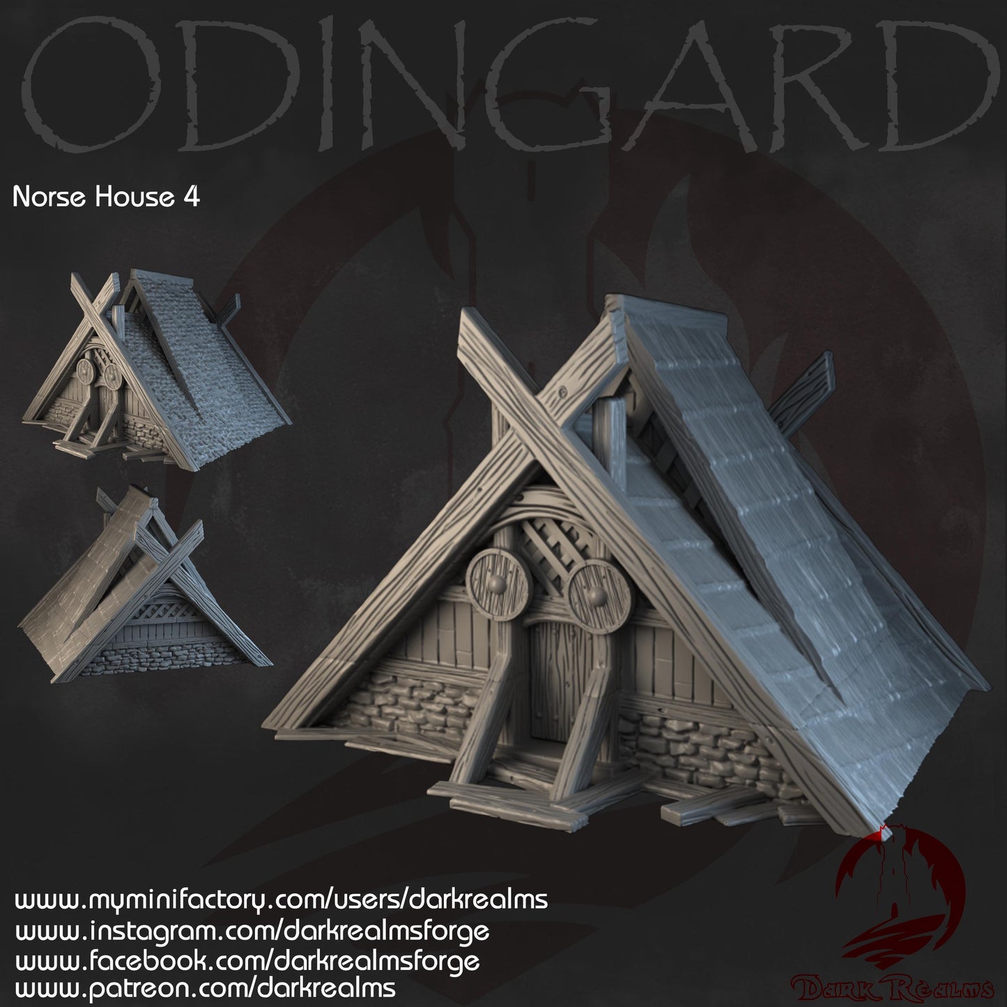 Odingard House 4. A Viking/Norse shelter