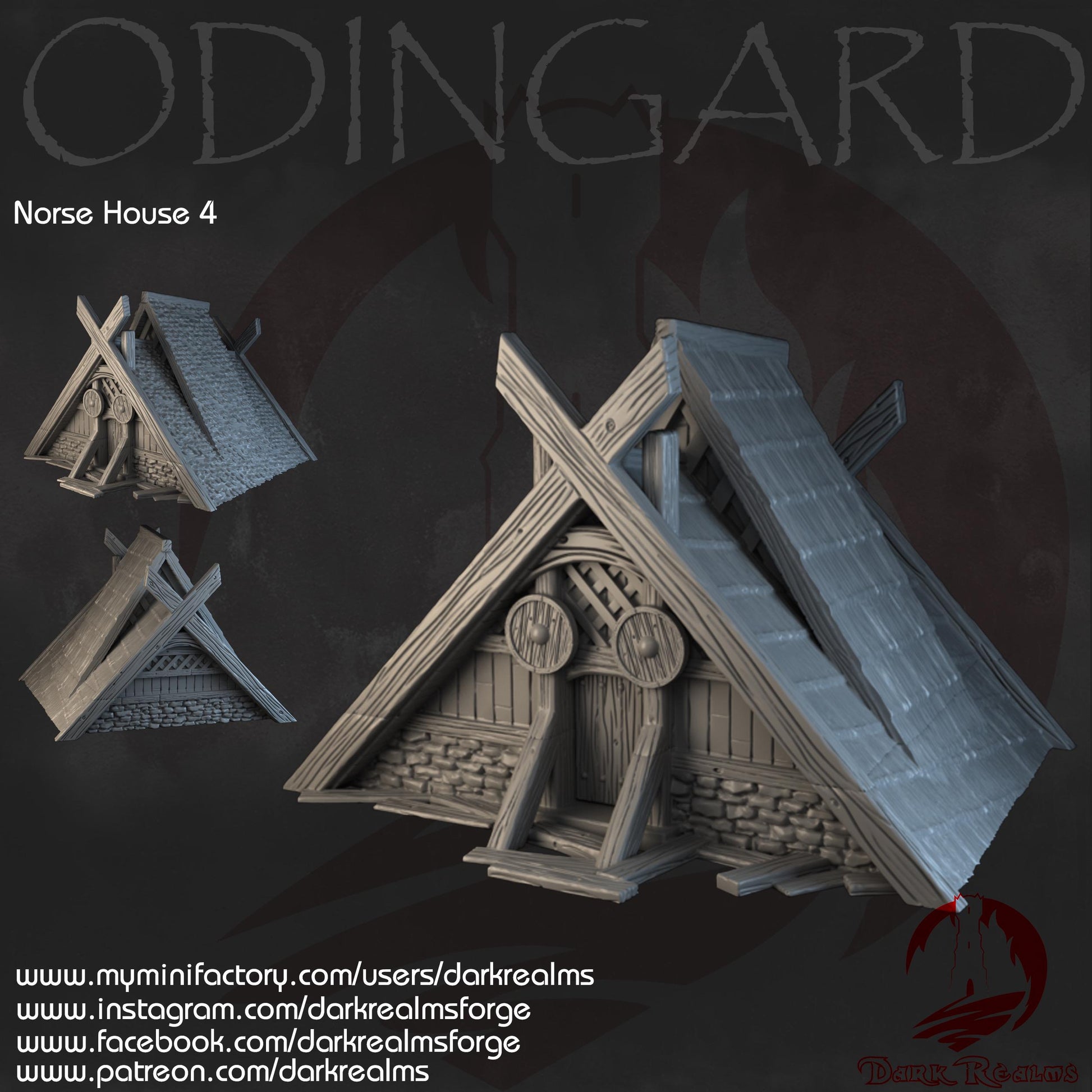 Odingard House 4. A Viking/Norse shelter