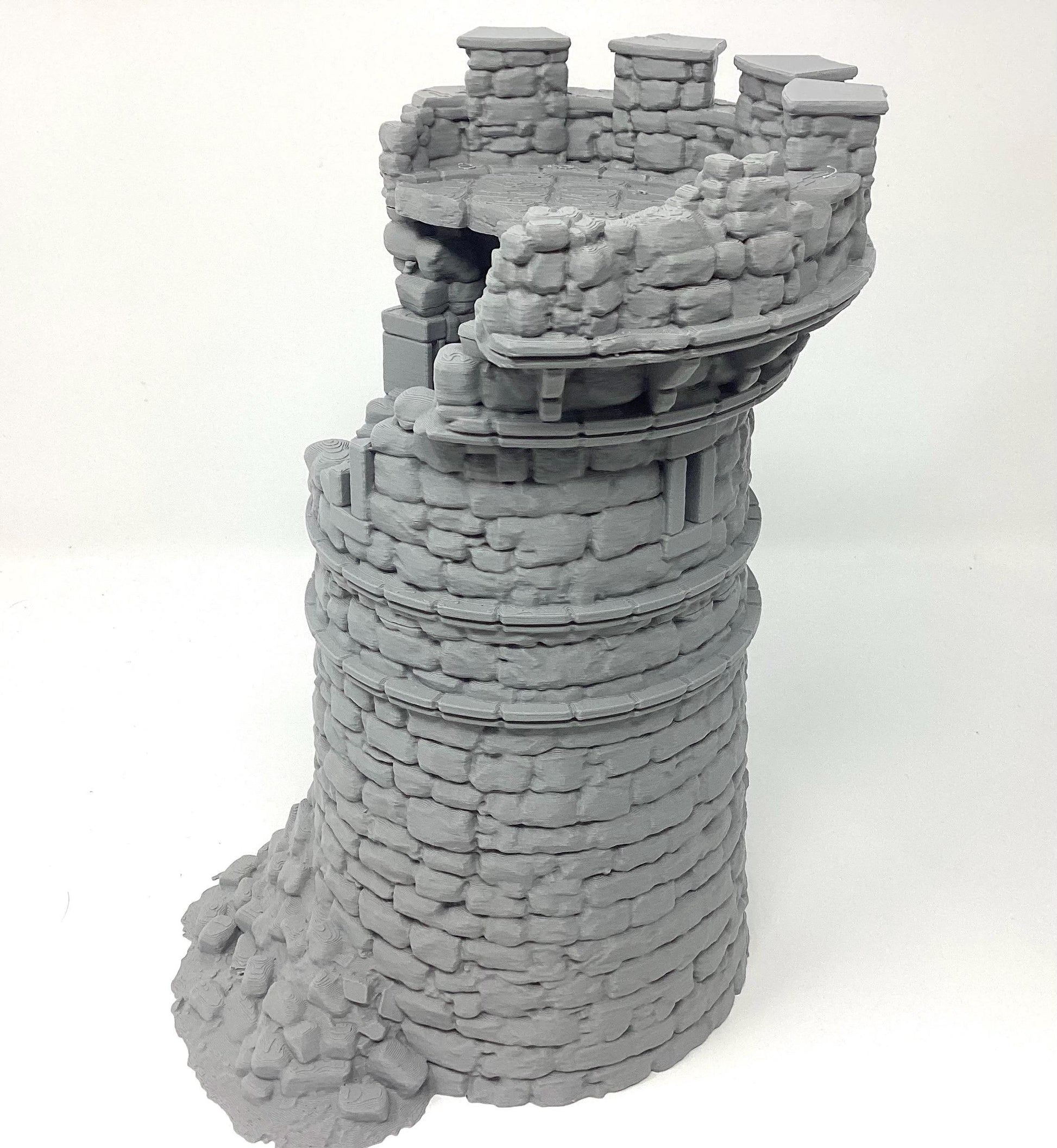 Castle Argent Tower Ruins: Wargaming Scenery