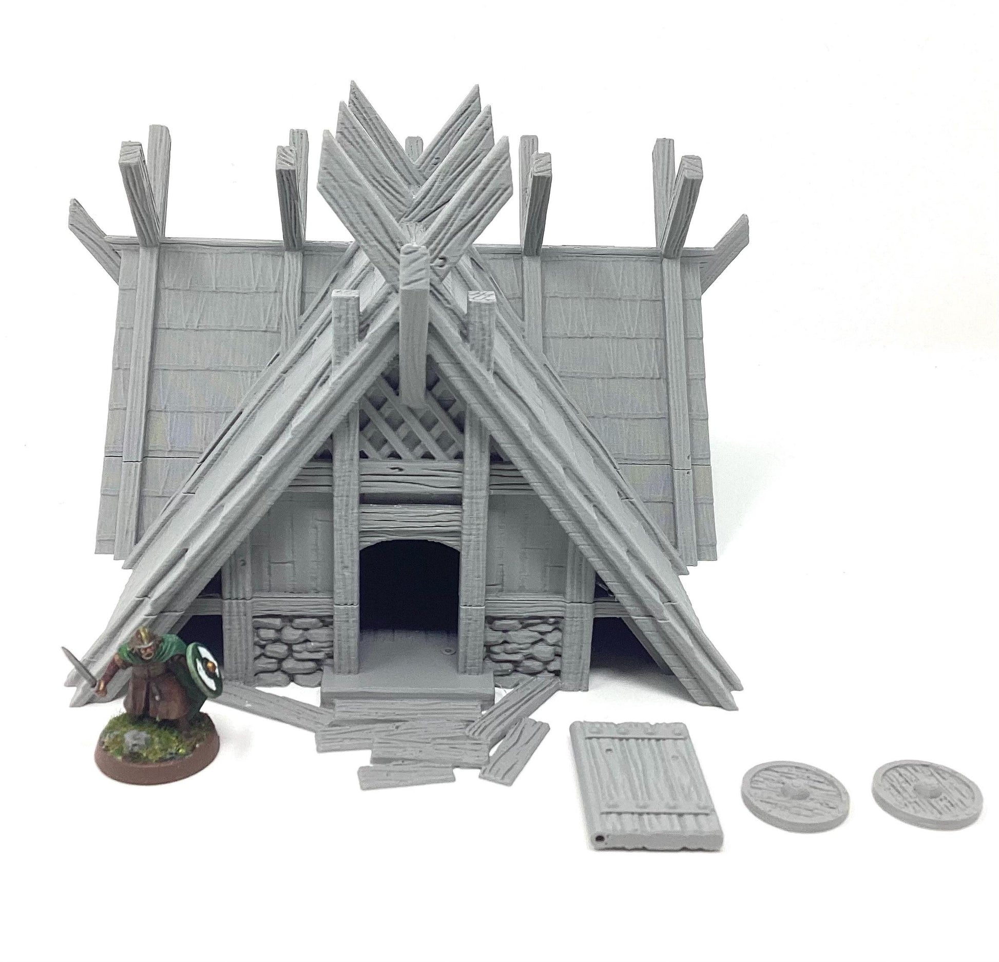 Odingard House 5. A Viking/Norse shelter