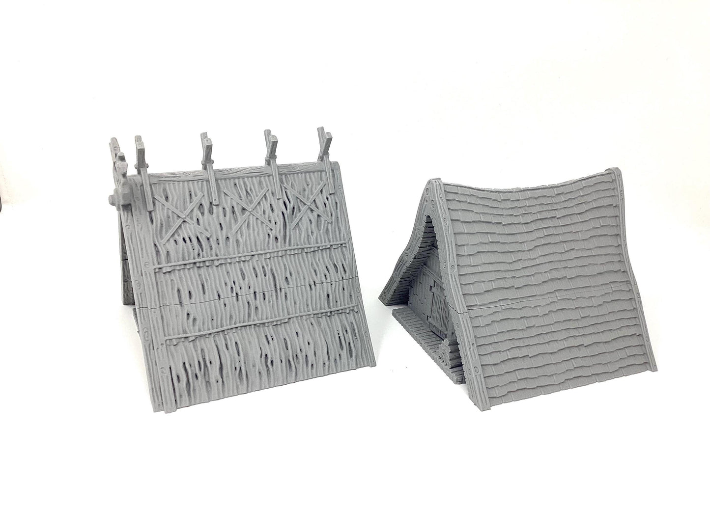 Viking Huts: PLA Filament Model Set