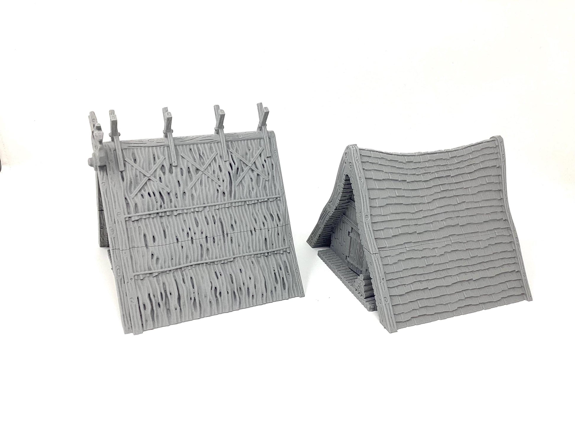 Viking Huts: PLA Filament Model Set