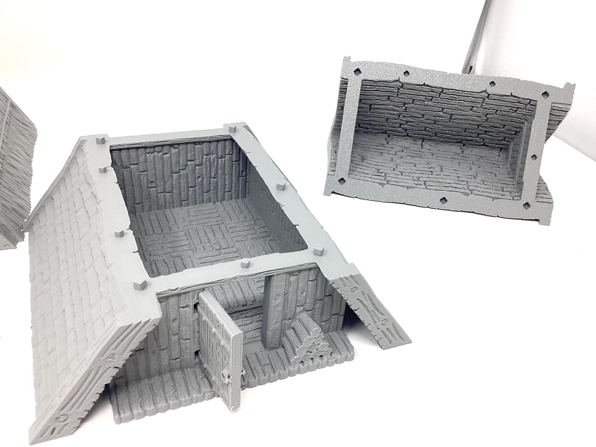 Viking Huts: PLA Filament Model Set