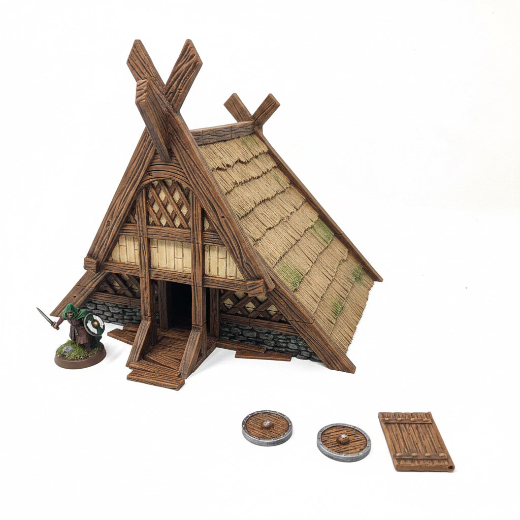 Odingard House 3. A Viking/Norse shelter