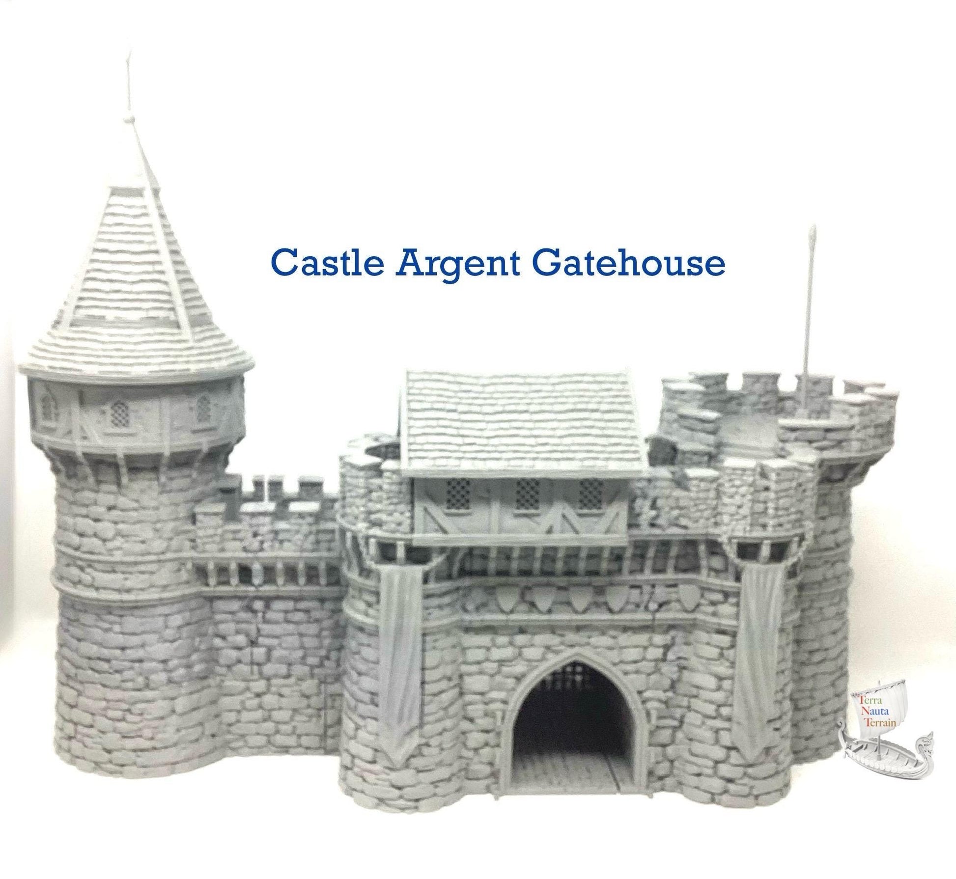 Castle Argent Gatehouse: Wargaming Terrain