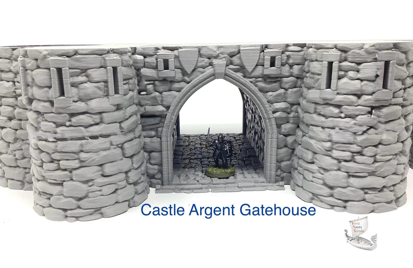 Castle Argent Gatehouse: Wargaming Terrain
