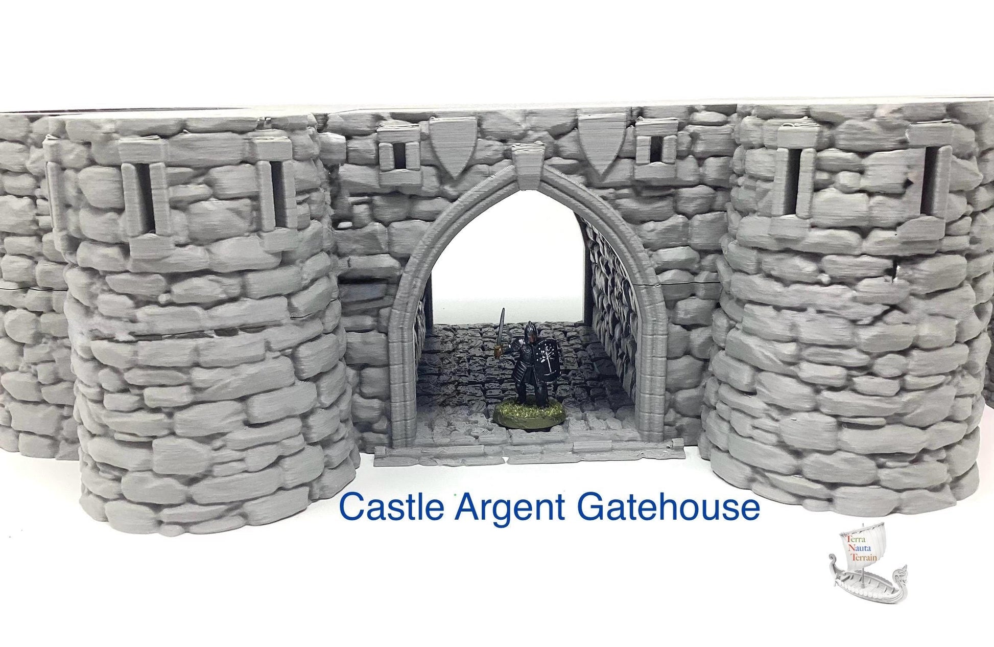 Castle Argent Gatehouse: Wargaming Terrain