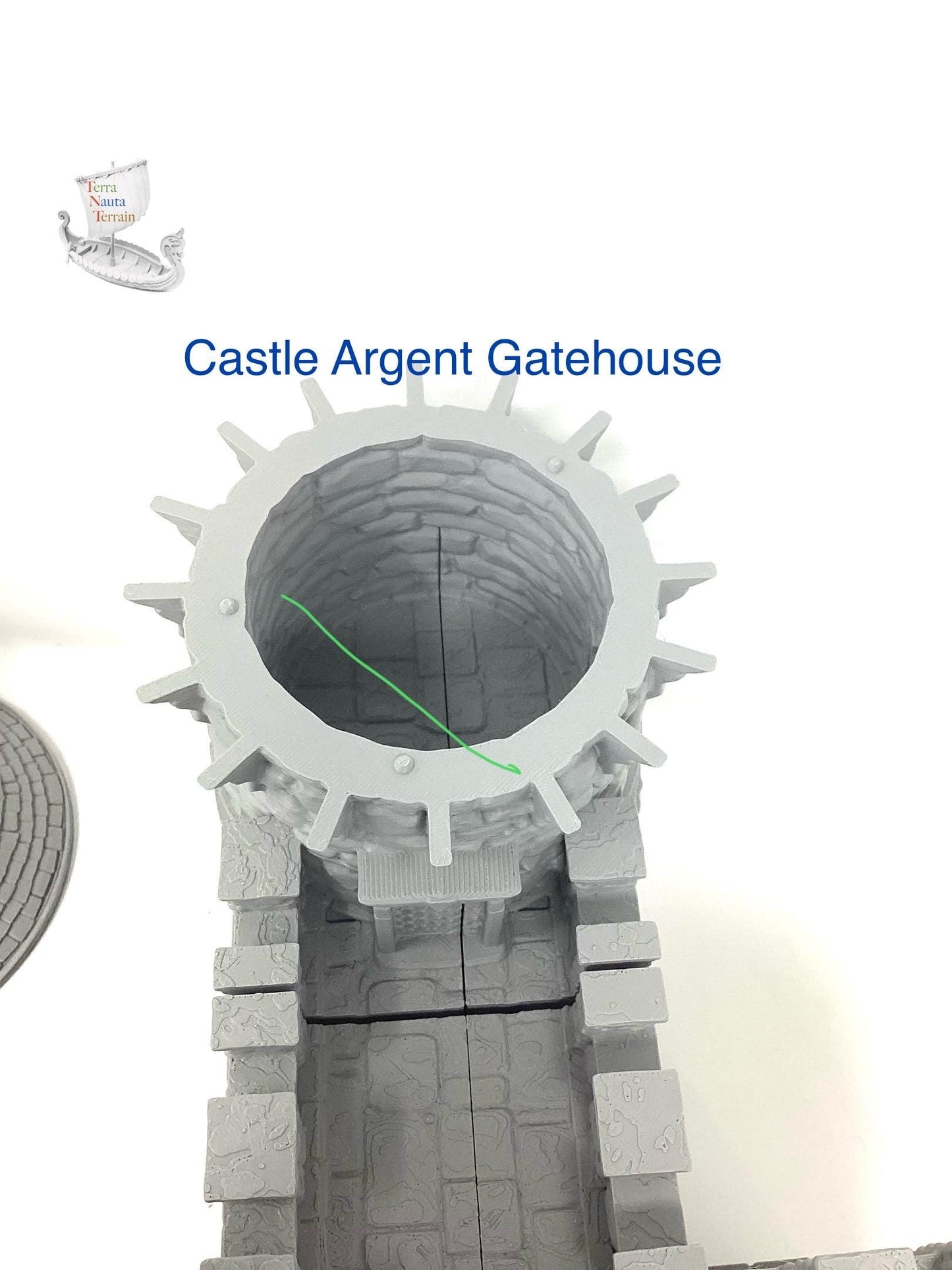 Castle Argent Gatehouse: Wargaming Terrain