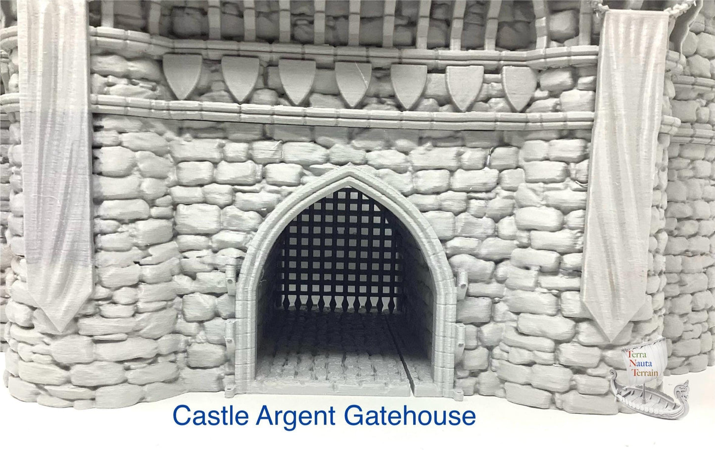 Castle Argent Gatehouse: Wargaming Terrain