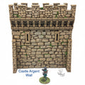 Castle Argent Wall Section: Wargaming Scenery