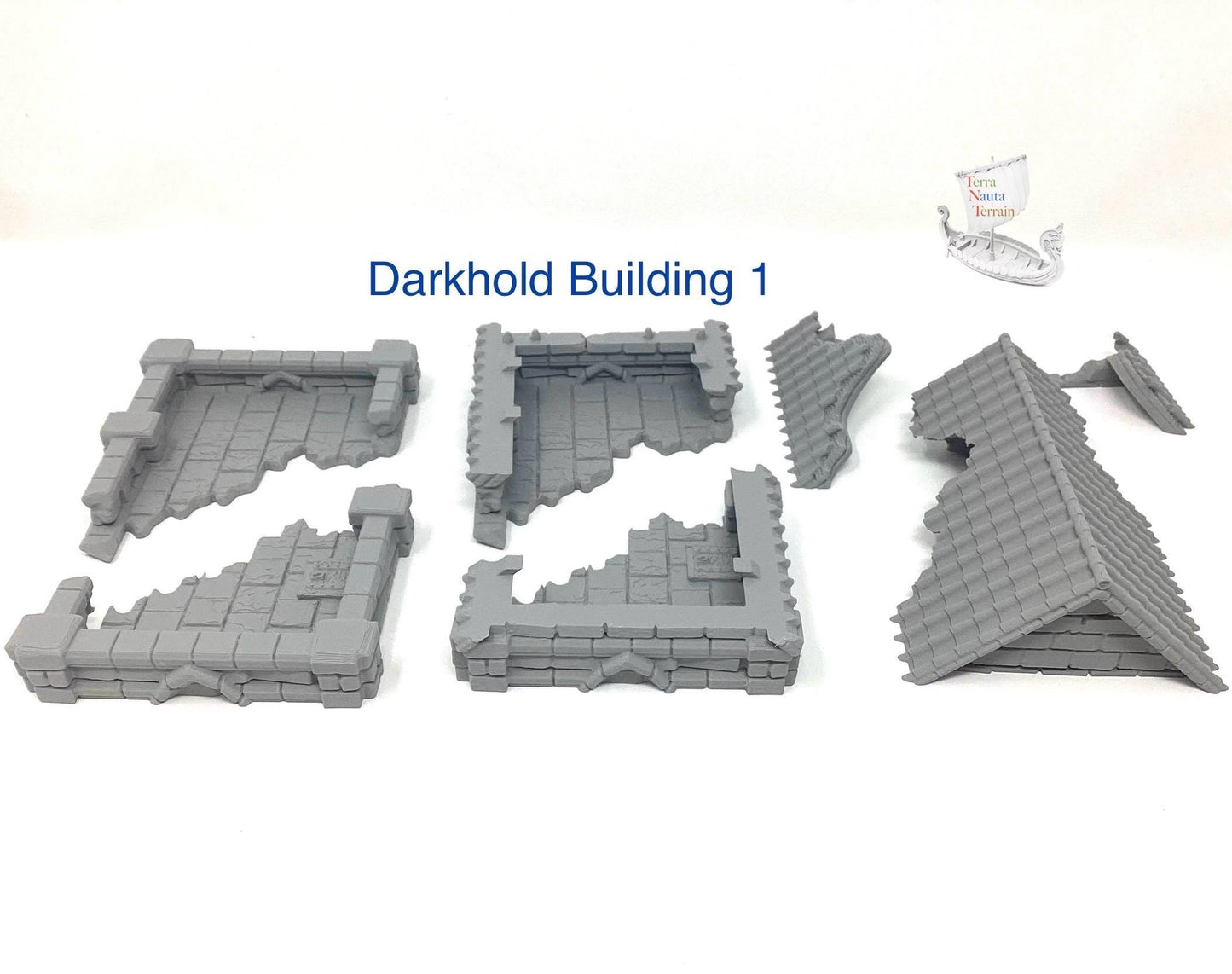 Darkhold Bastion: 3D Printed Wargaming Terrain Building