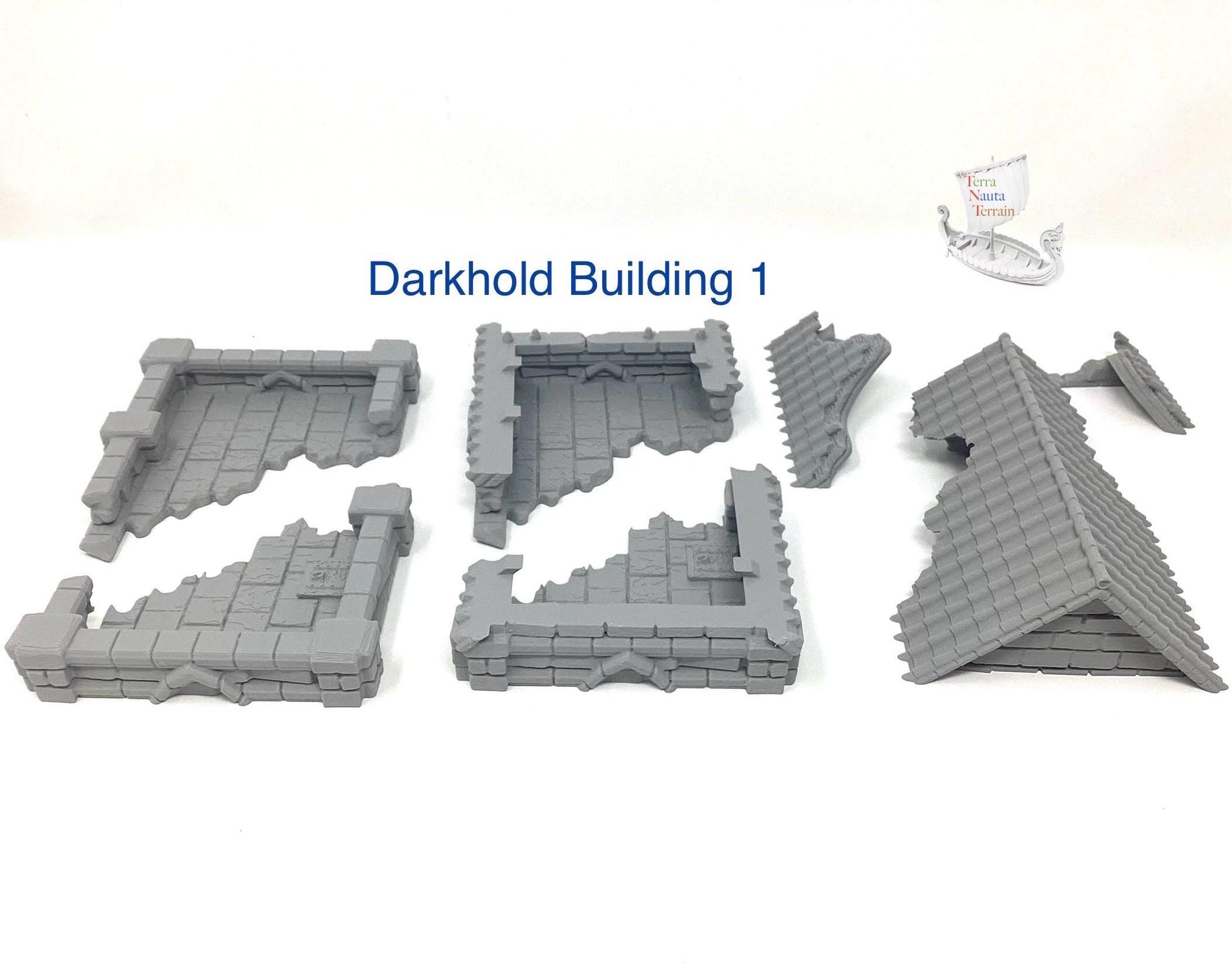 Darkhold Bastion: 3D Printed Wargaming Terrain Building