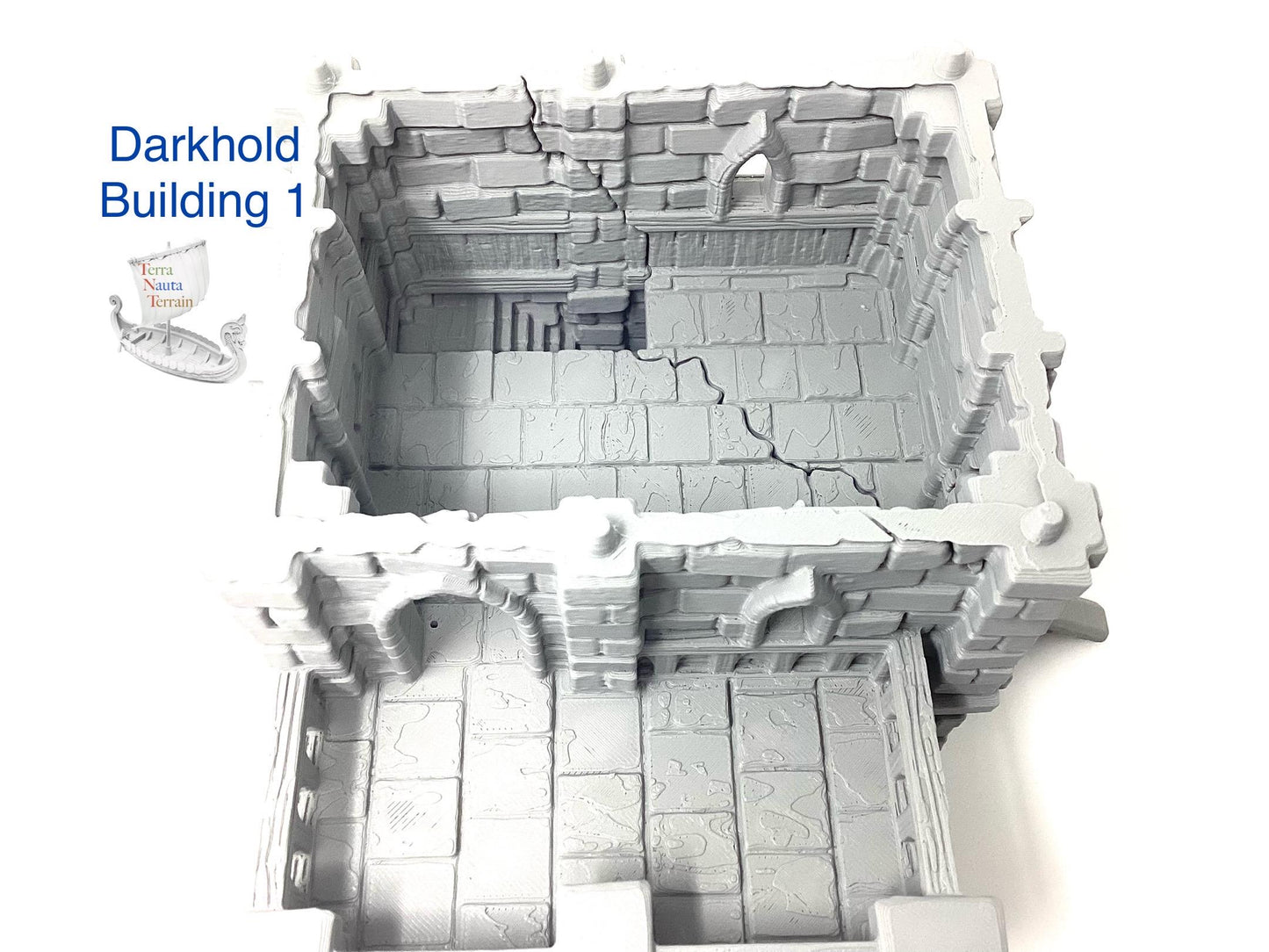 Darkhold Bastion: 3D Printed Wargaming Terrain Building