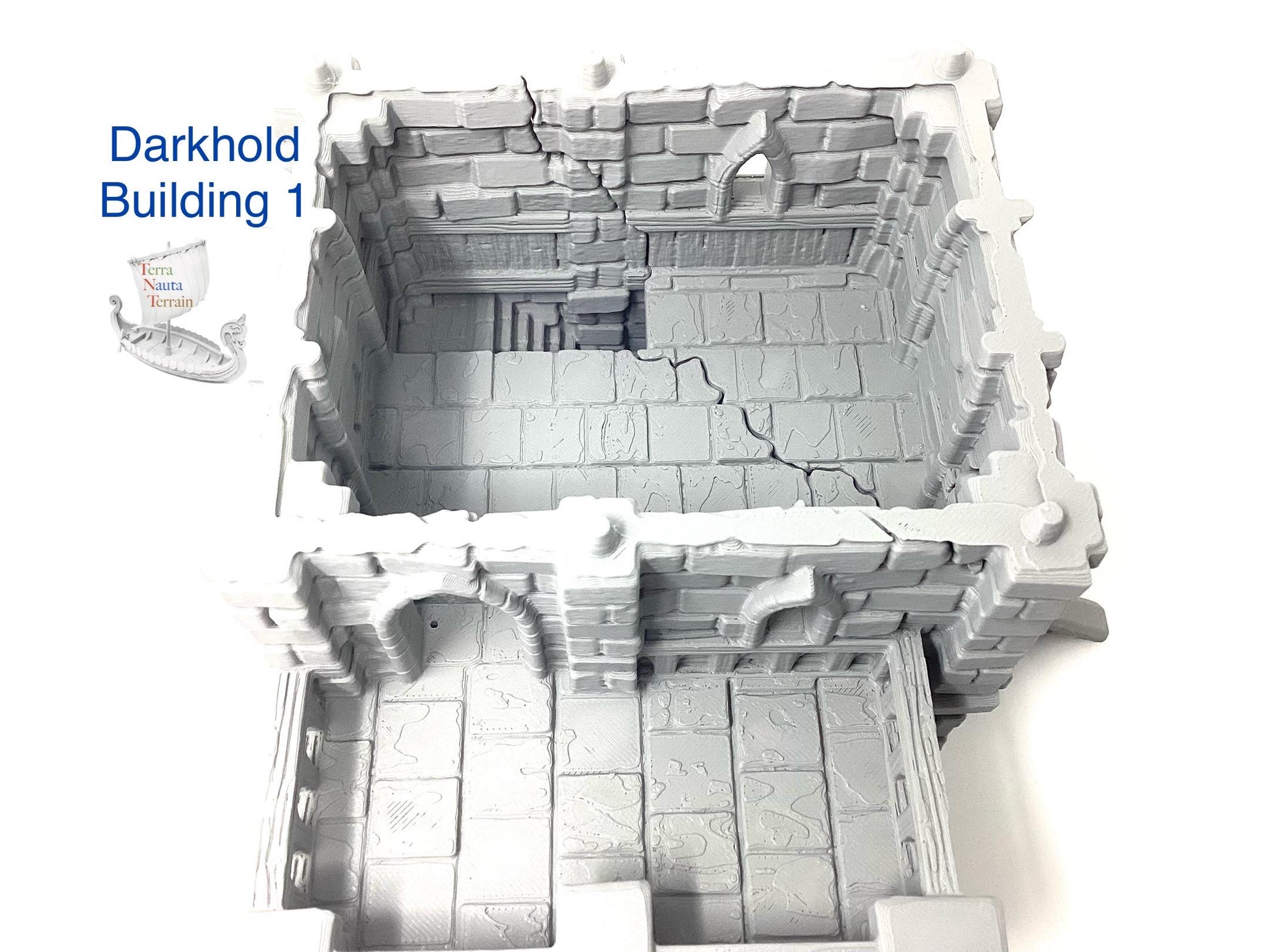 Darkhold Bastion: 3D Printed Wargaming Terrain Building