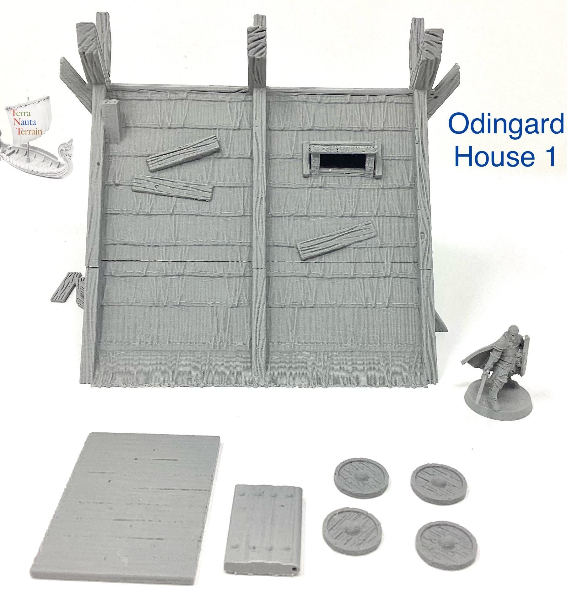 Odingard House 1. A Viking/Norse shelter