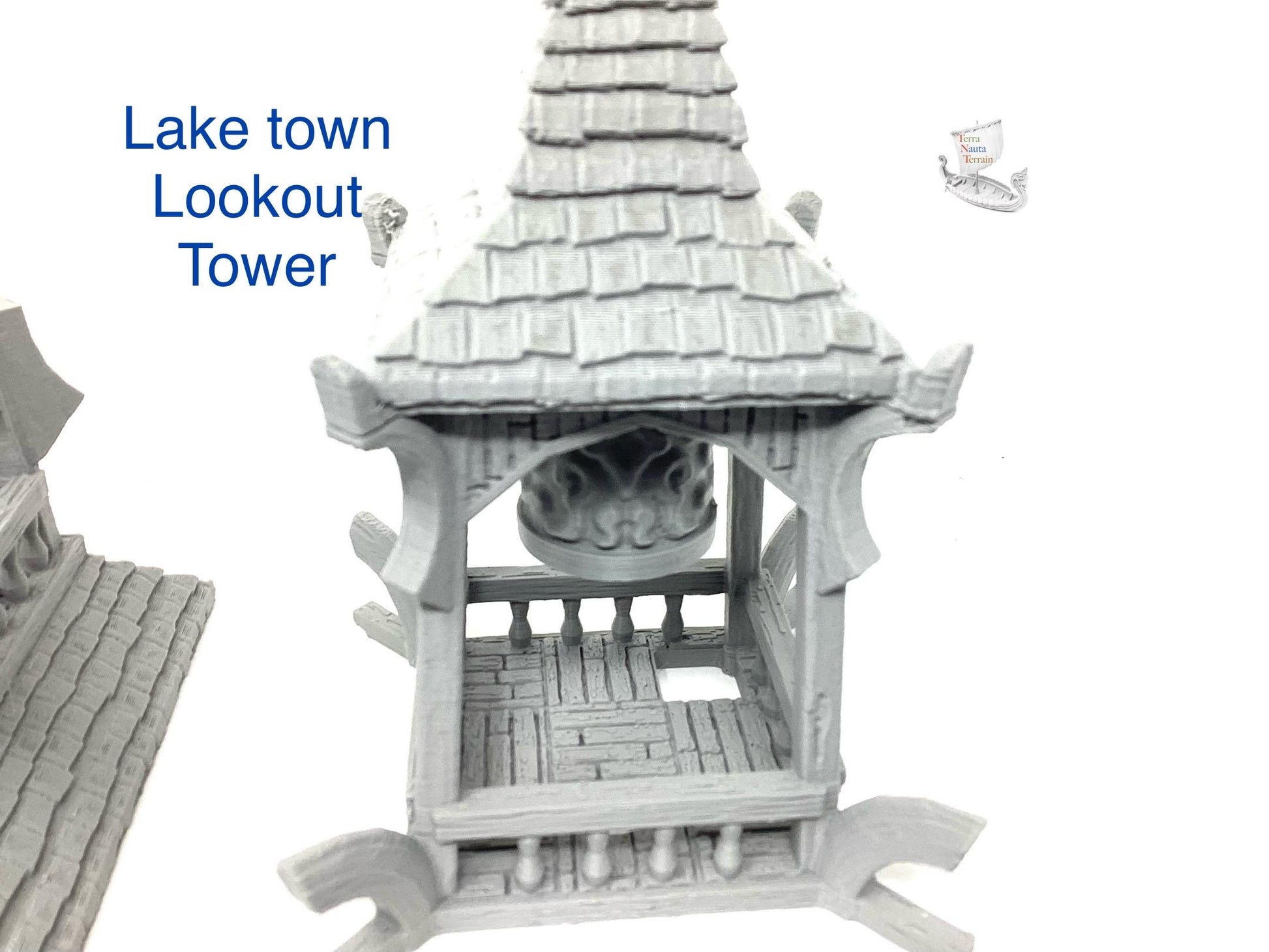 Lake town Lookout Tower with Bell