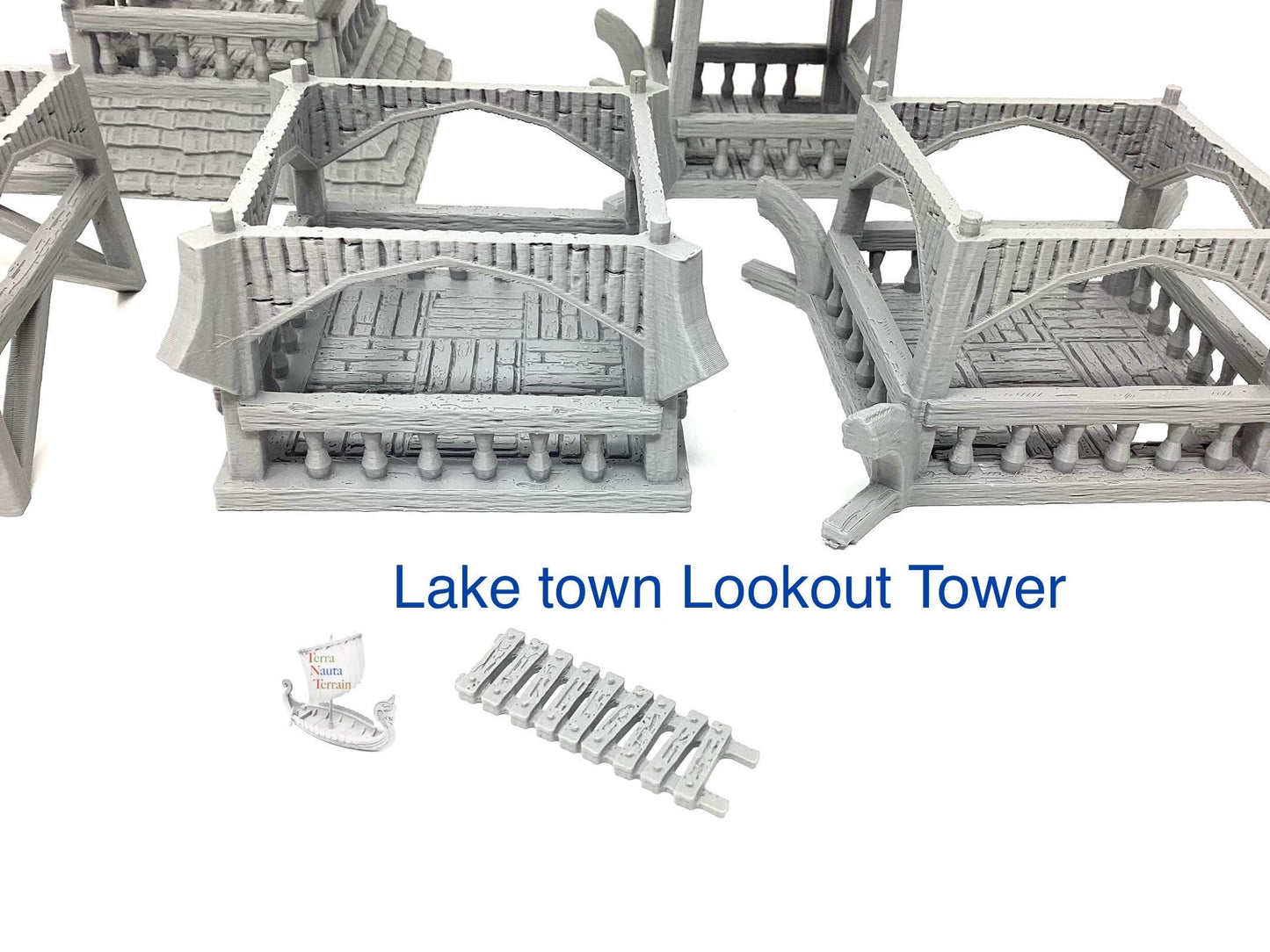 Lake town Lookout Tower with Bell