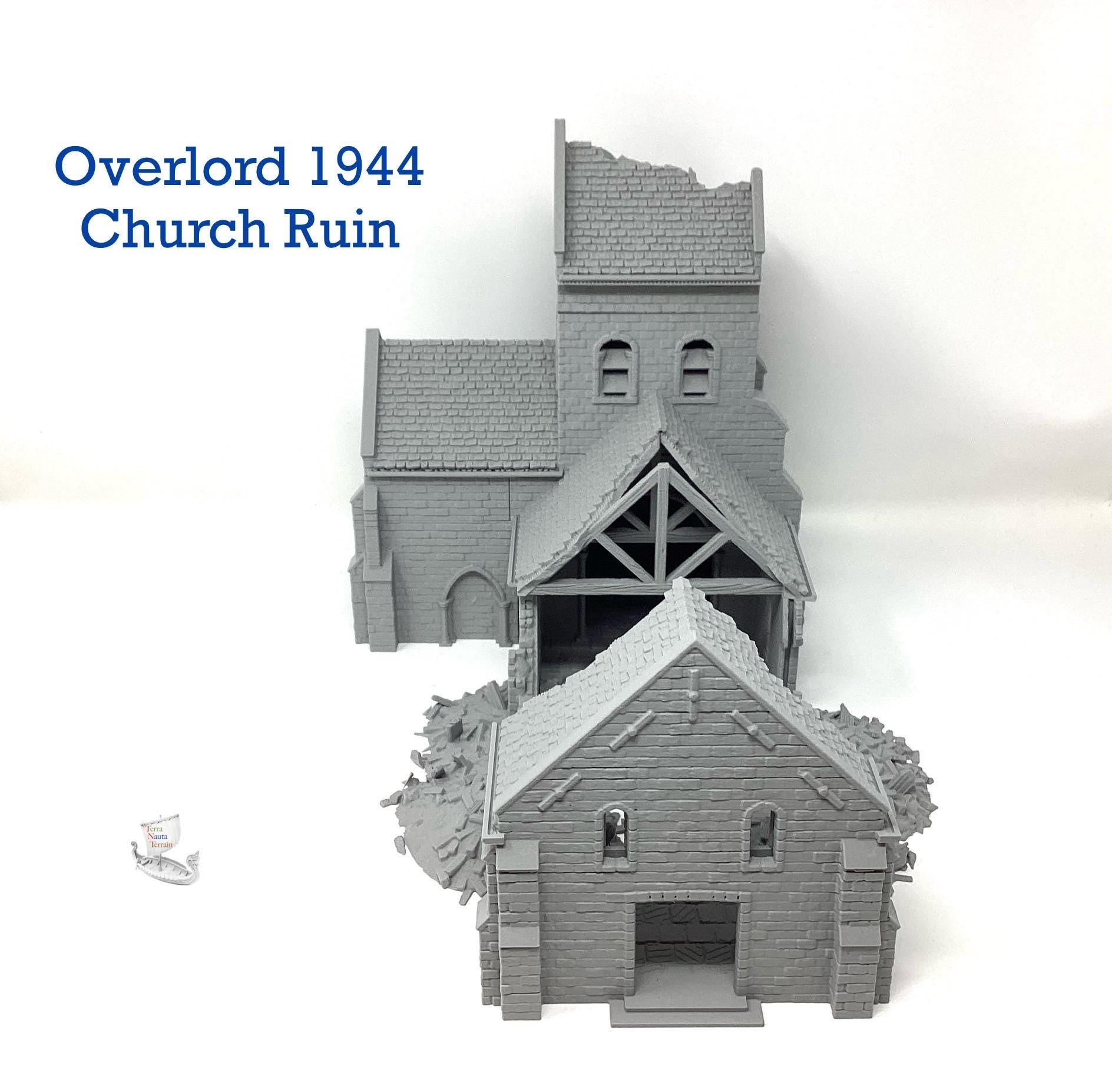 Overlord 1944 Church Ruin