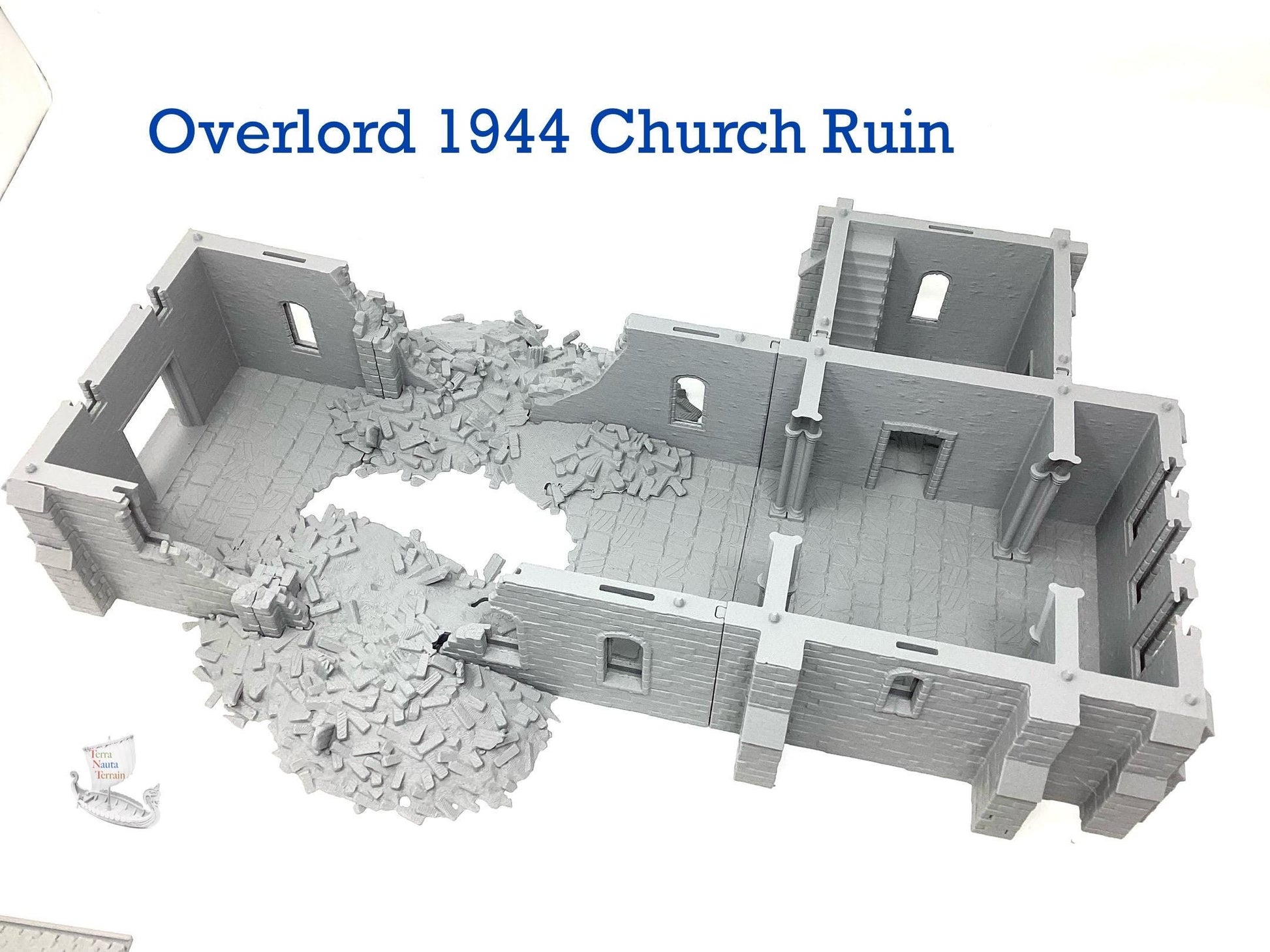 Overlord 1944 Church Ruin