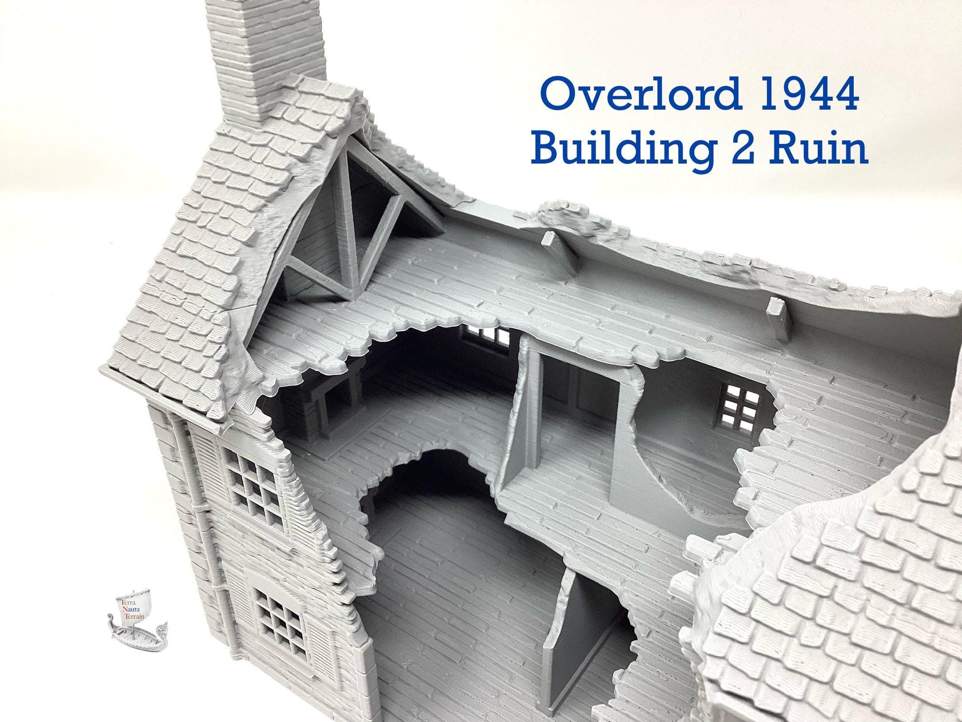Overlord 1944 Building 2 Ruin