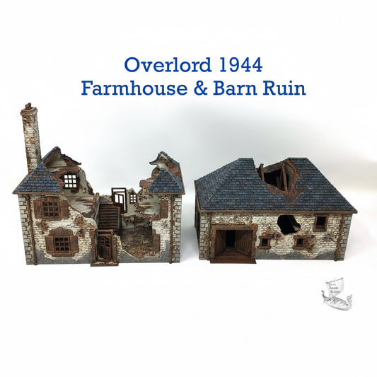 Overlord 1944 Farmhouse & Barn Ruin
