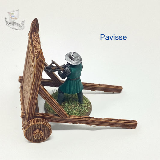 Archer Shield/Pavisse (wheeled)