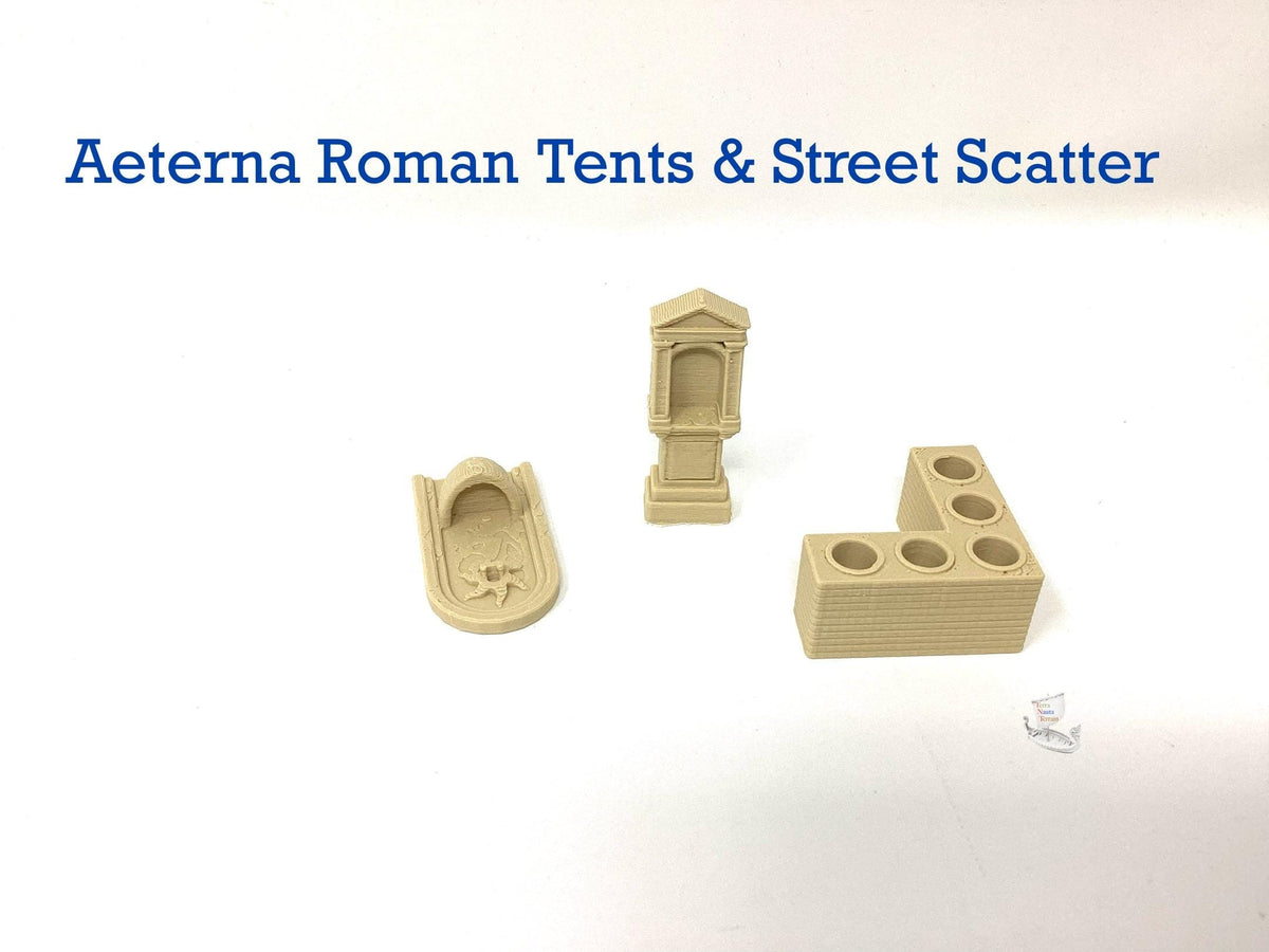 Aeterna Roman Tents & Street Scatter