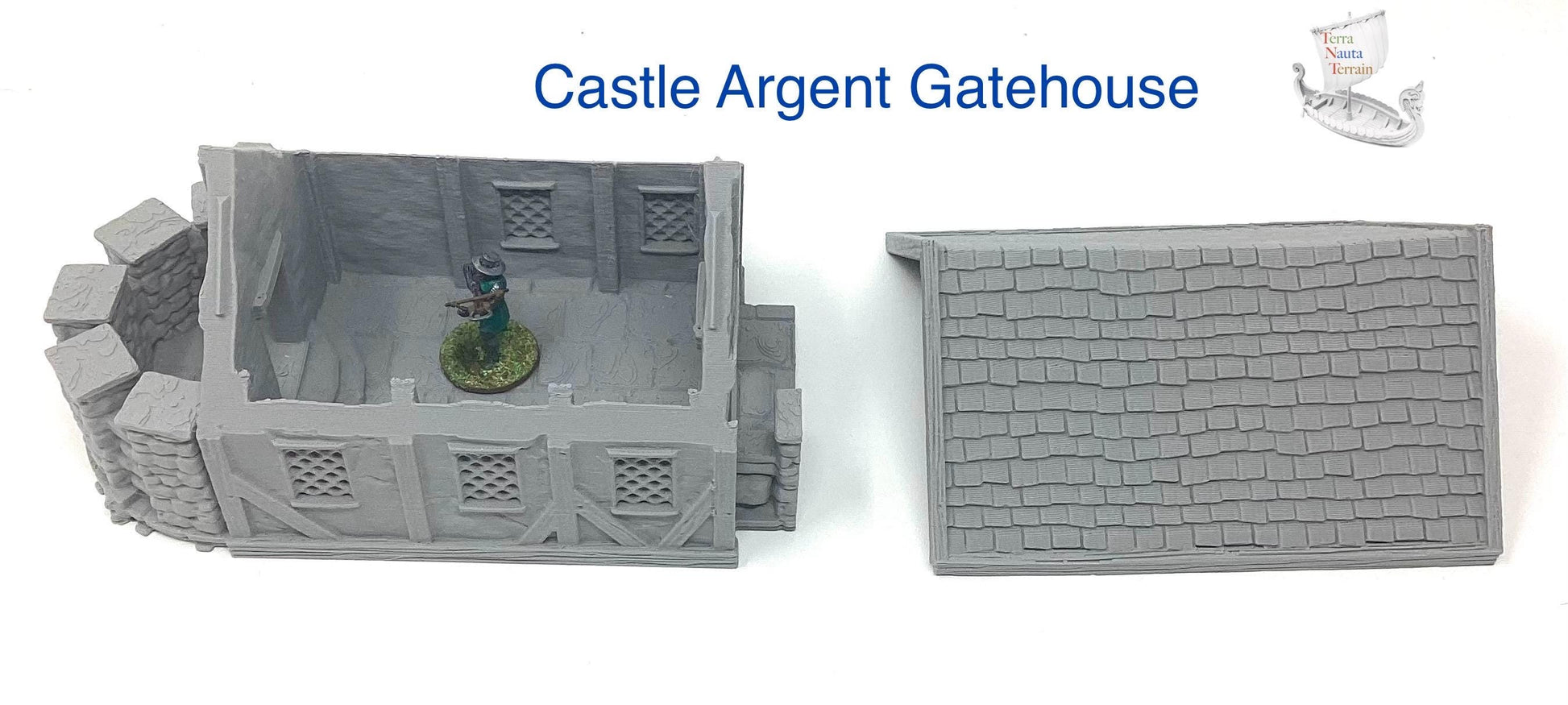 Castle Argent Gatehouse: Wargaming Terrain