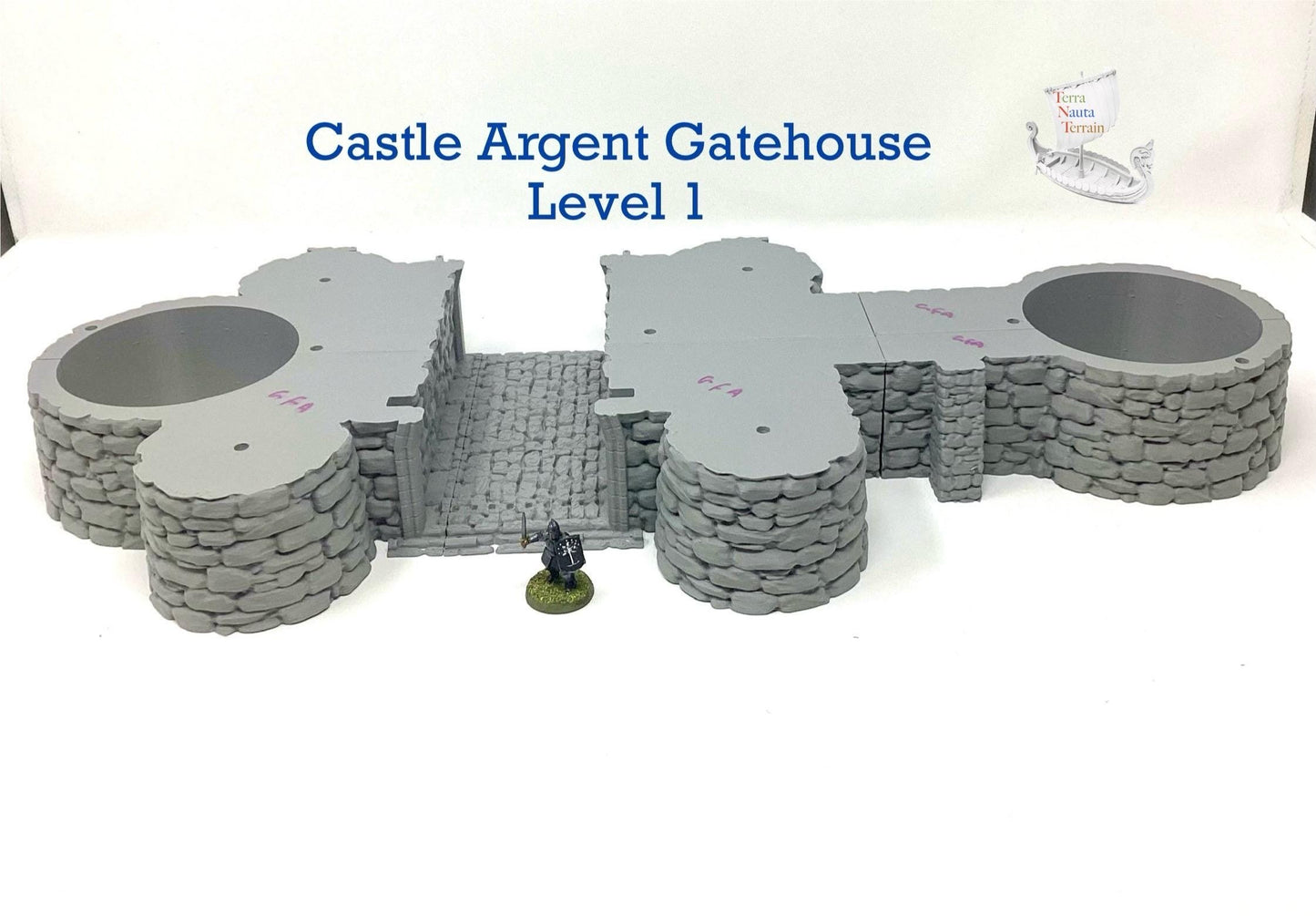 Castle Argent Gatehouse: Wargaming Terrain