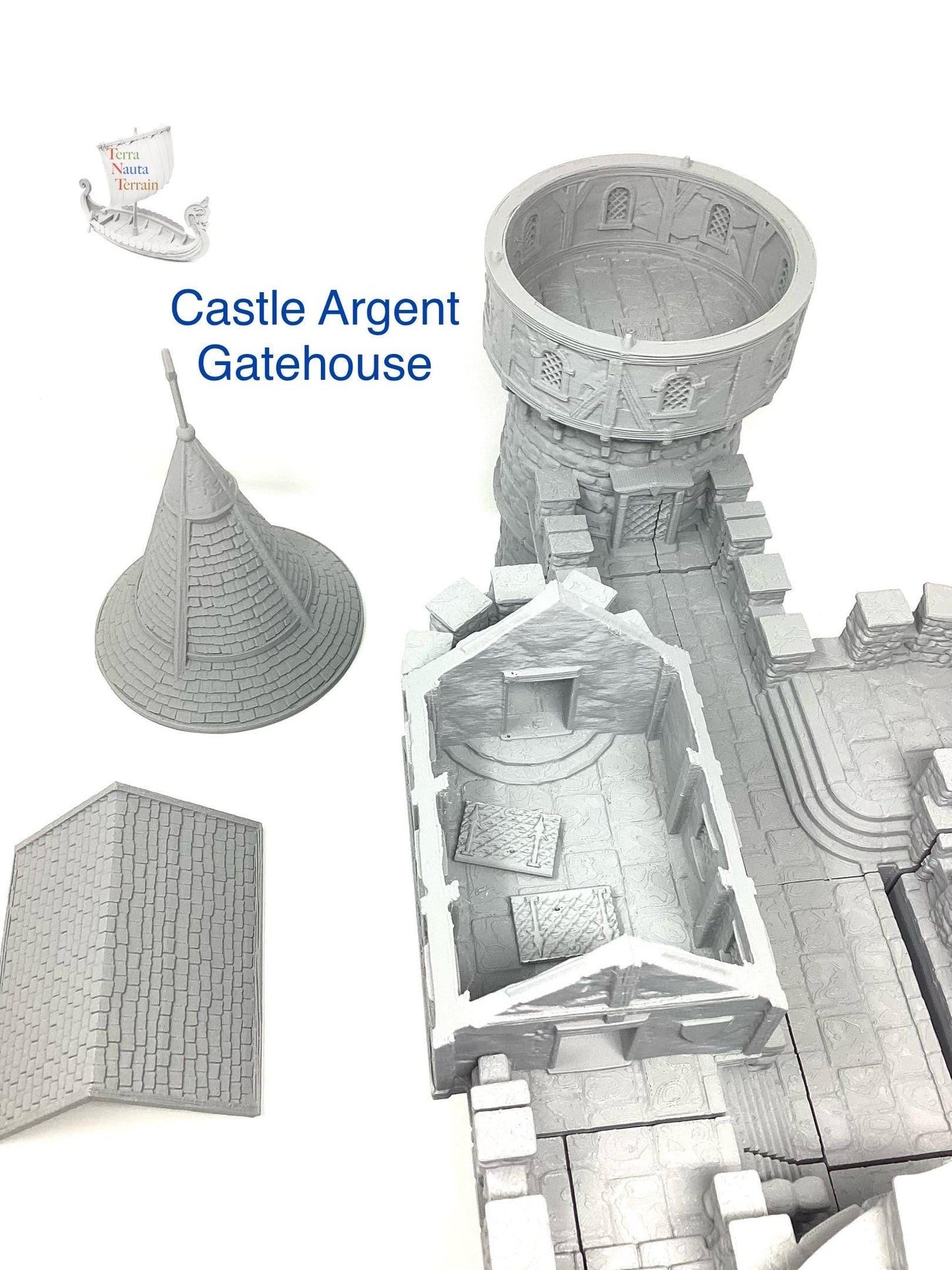 Castle Argent Gatehouse: Wargaming Terrain