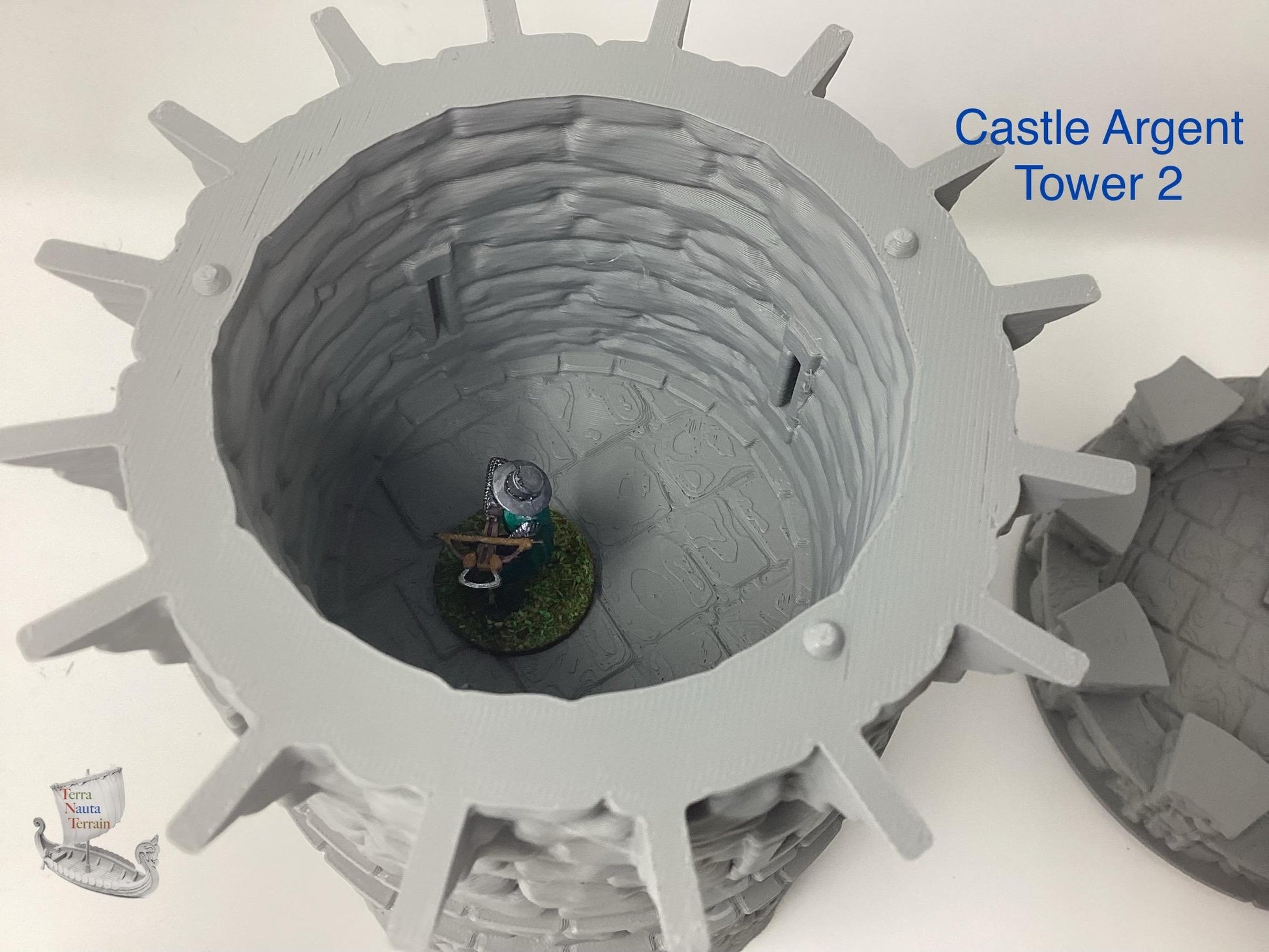 Castle Argent Tower: Wargaming Scenery